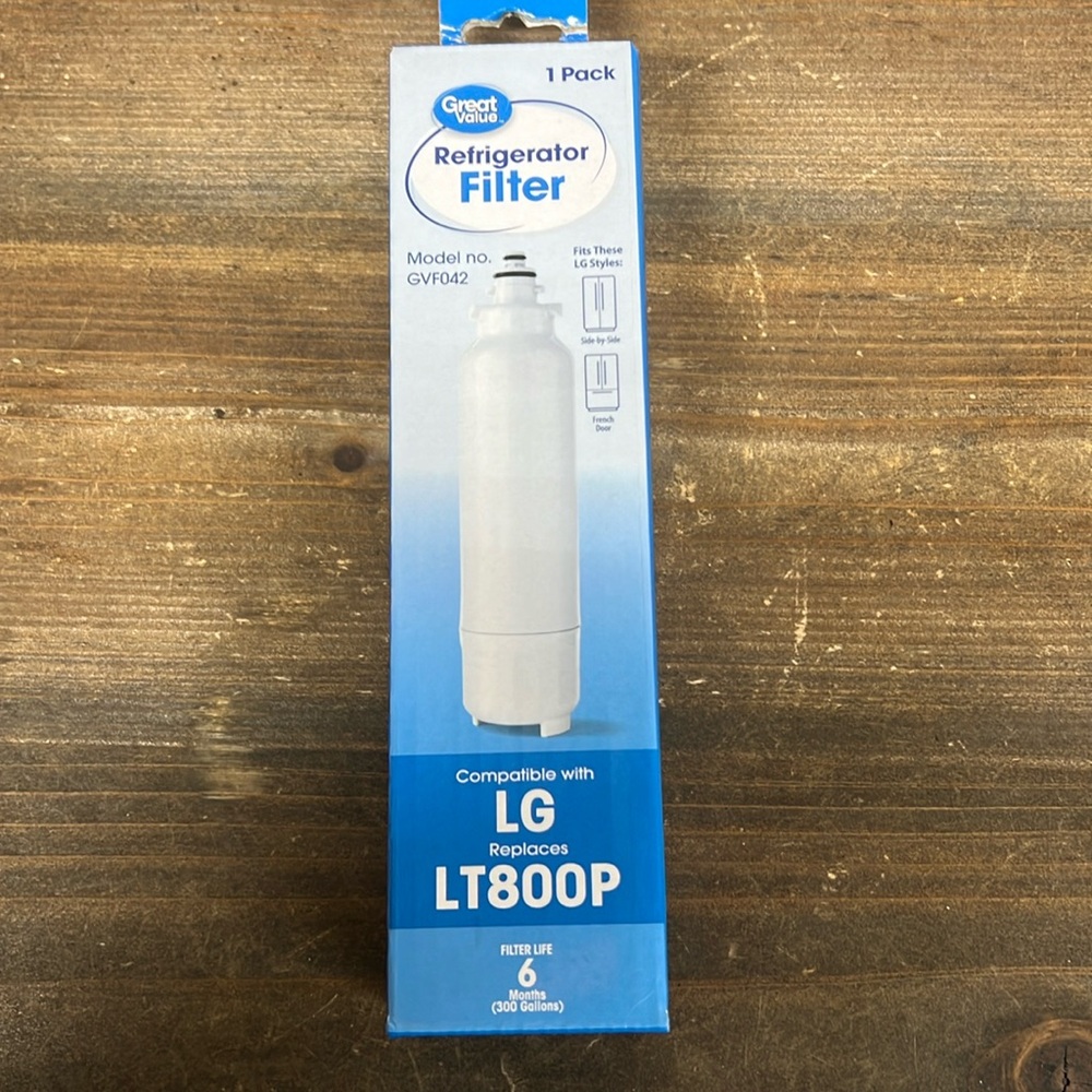 New & Sealed in Box Replacement Water Filter GVF042 LG Models LT800P‎